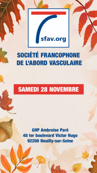 Réunion d'automne de la SFAV